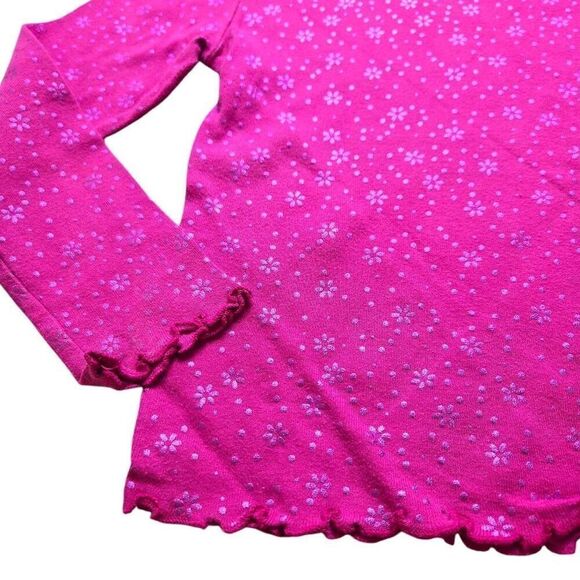 Old Navy floral turtleneck shirt XS 4/5 - Picture 3 of 4